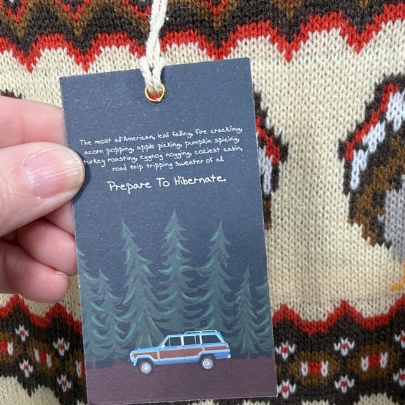 Kiel James Patrick Men’s Tom Turkey Sweater 30% wool size medium. NWT. - Picture 5 of 10